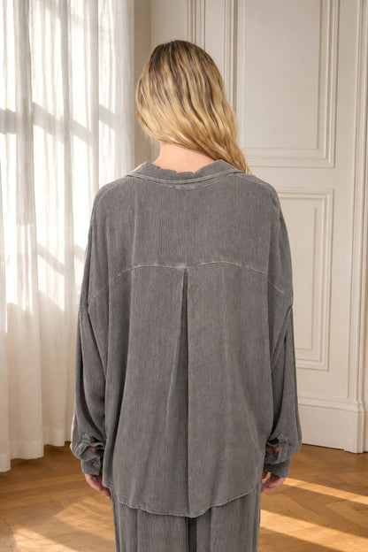 The Smoke Creek Plissé Shirt