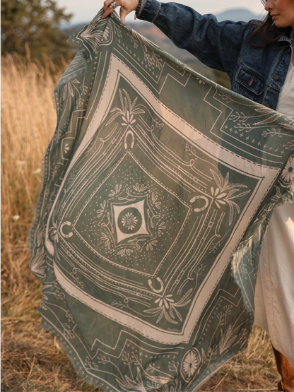 The Desert Sage Bandana Wrap