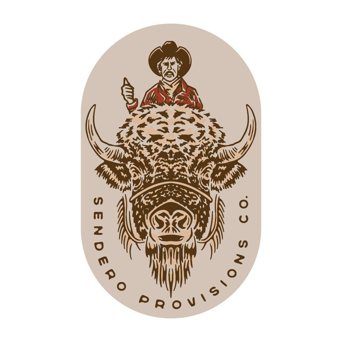 Buffalo  Sticker
