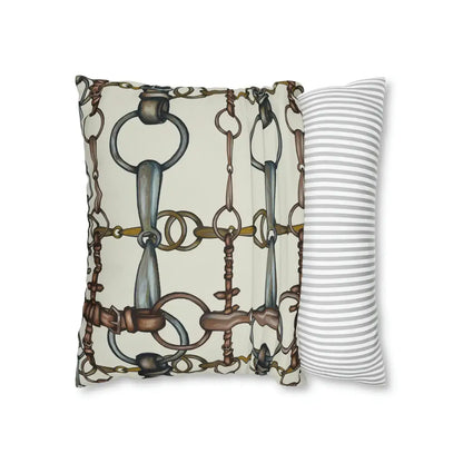Bridle &amp; Bits Pillow 18x18