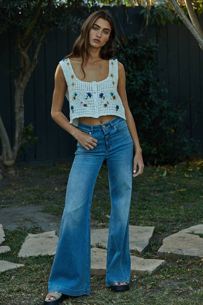 Flora Hideaway Sweater Vest