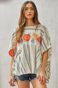 Aiyana Embroidered Top