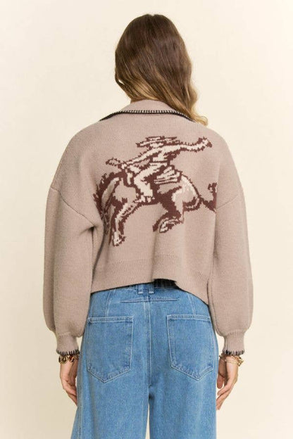 The Bronc Club Cardigan