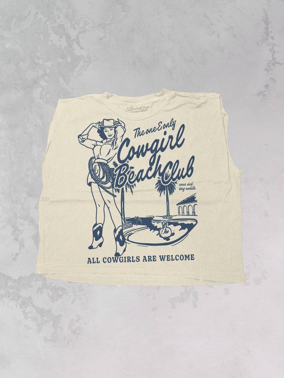 Cowgirl Beach Club Muscle Tank