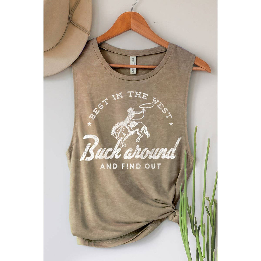 Buck Around Mineral Graphic Tank