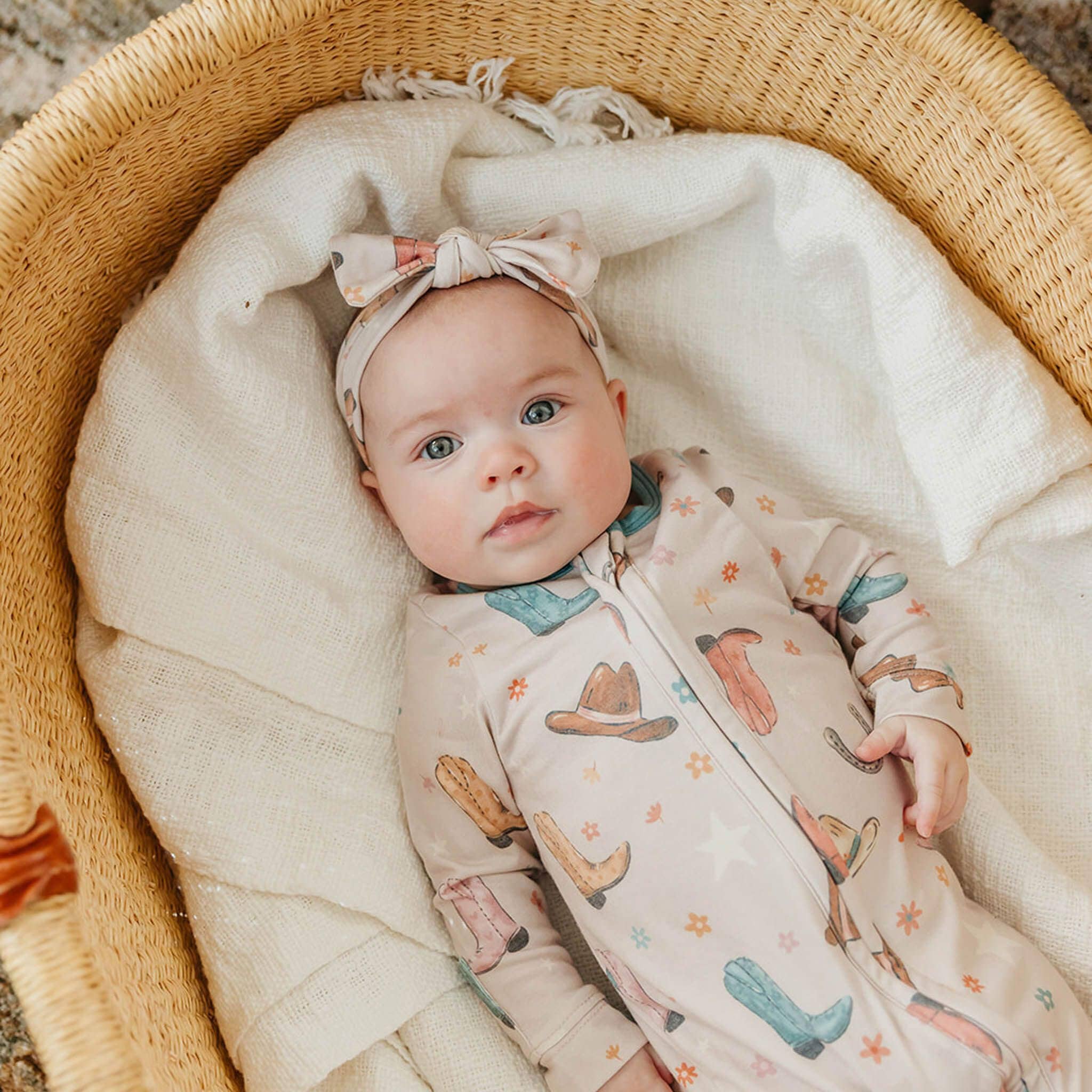 Cheyenne Zip-Up Footie Pajama