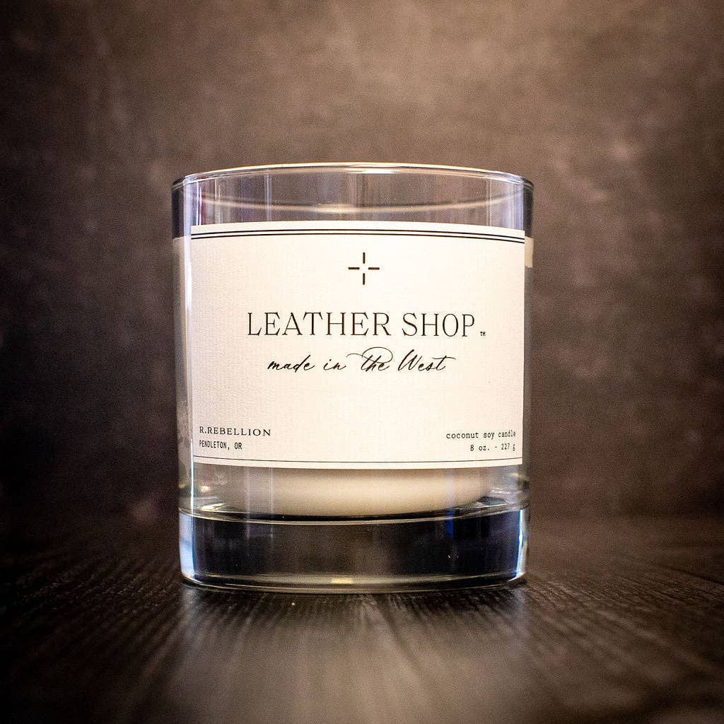 Leather Shop Candle 8 oz.