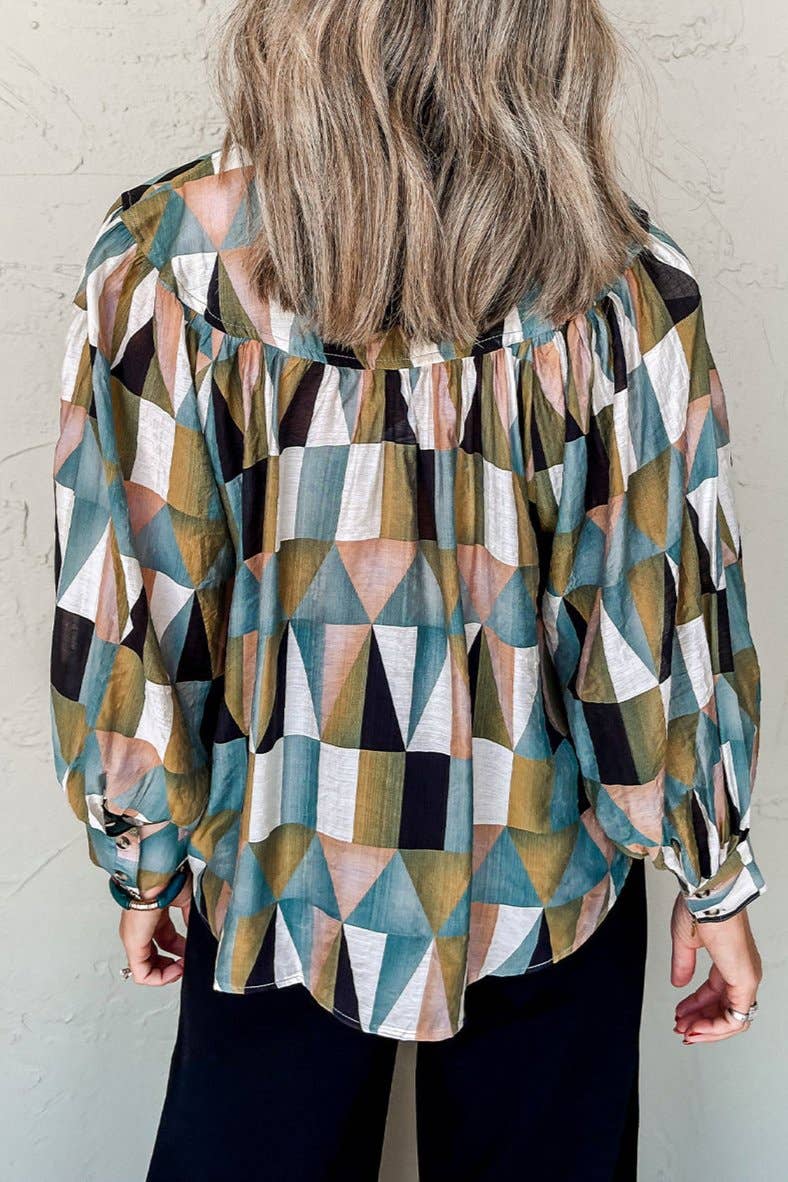 Sierra Mosaic Blouse