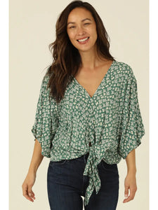 Saguaro Kimono Sleeve Blouse