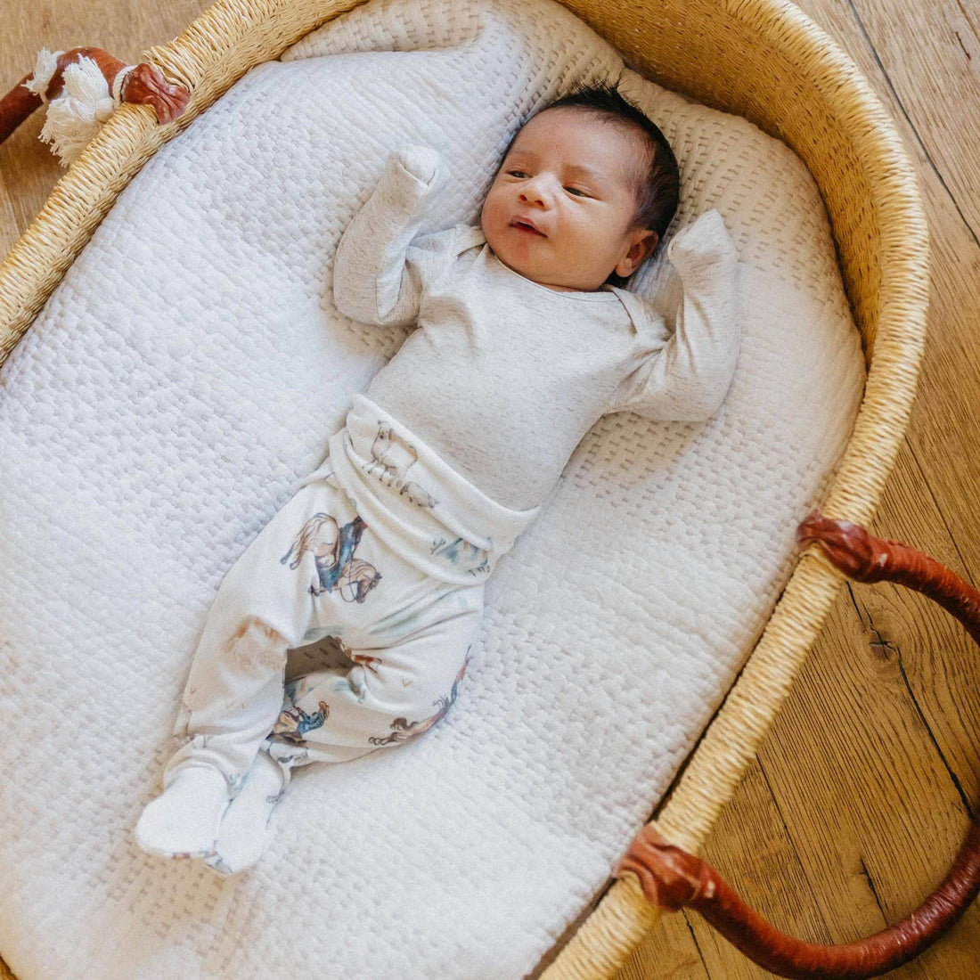 The Boone Footed Baby Pants