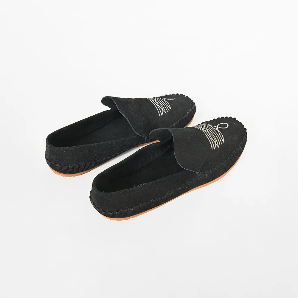 The High Desert Suede Moccasin