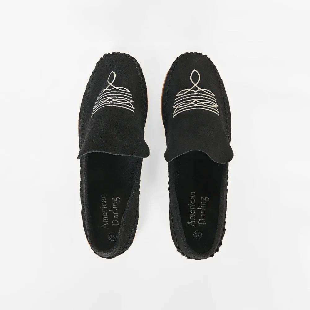 The High Desert Suede Moccasin