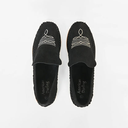 The High Desert Suede Moccasin