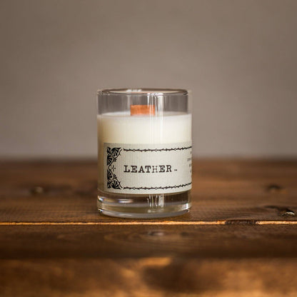 Leather 2 oz. - Drifter Candle