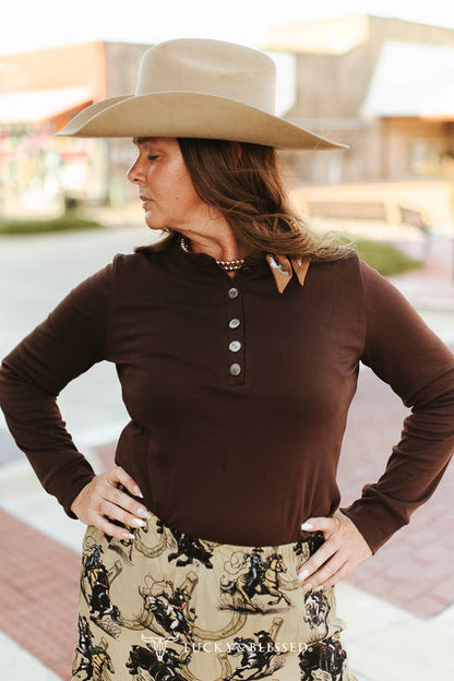 The Stockman Henley