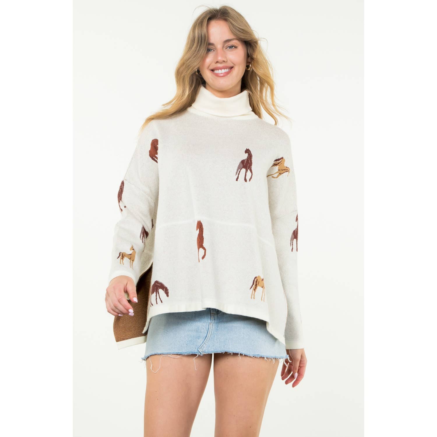 Heritage Herd Sweater, Ivory