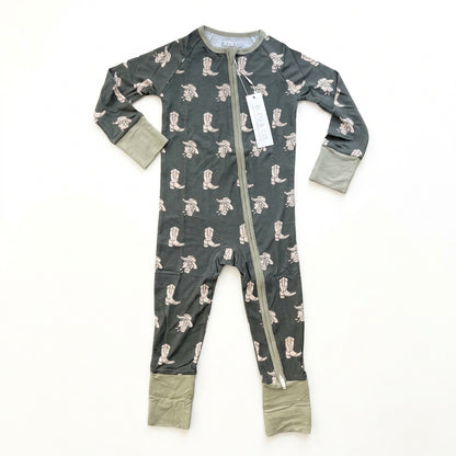 The Camo Cowboy Footie