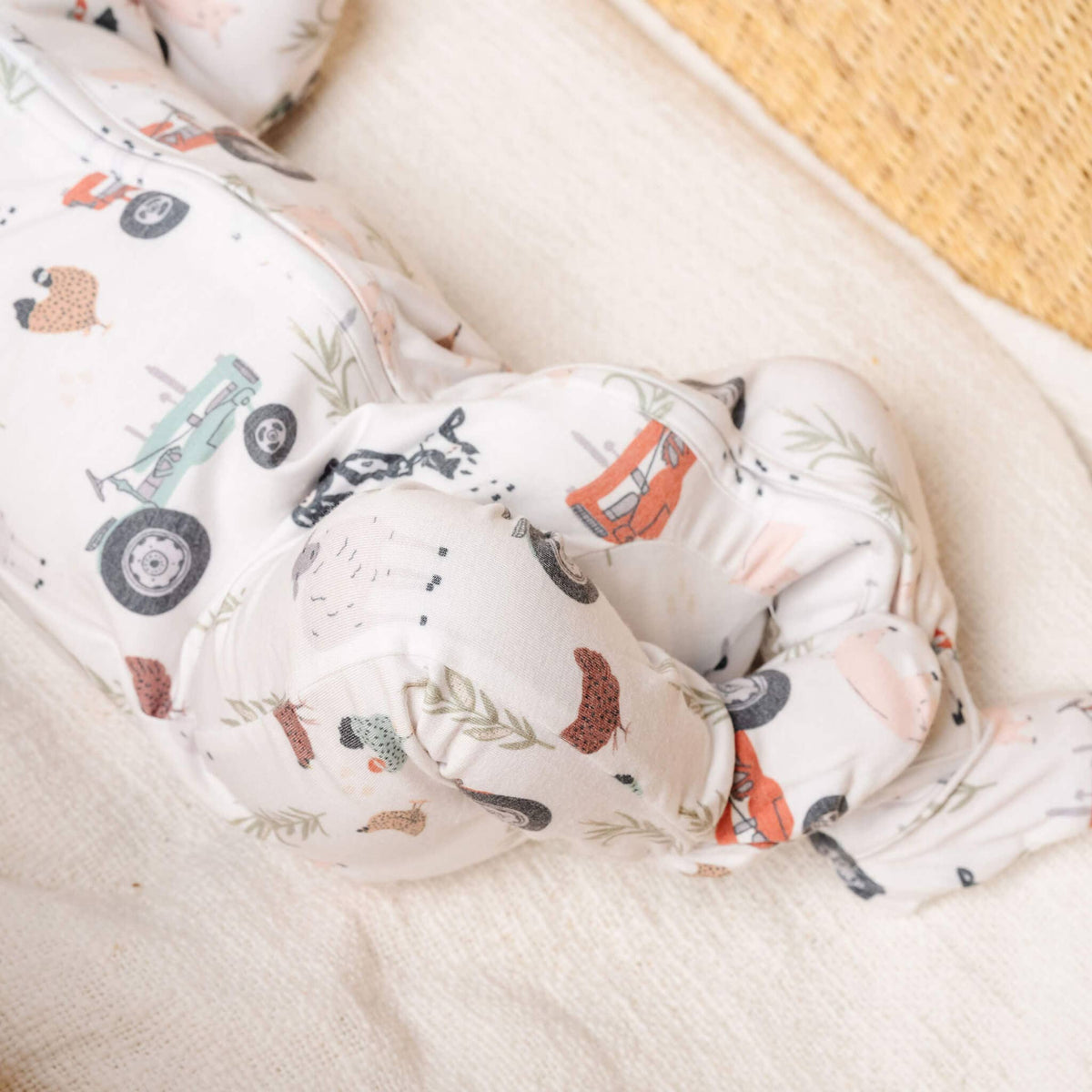 The Jo Zip-Up Footie Sleeper