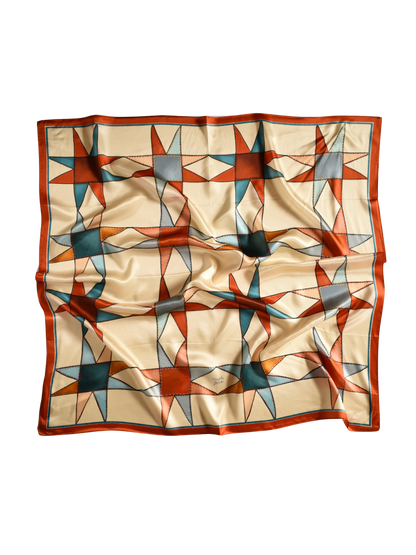 The Liberty Star Silk Wild Rag