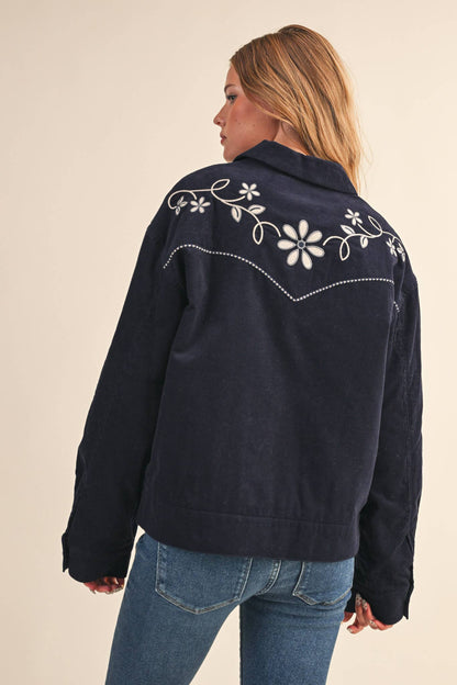 Ranchhand Corduroy Jacket, Navy