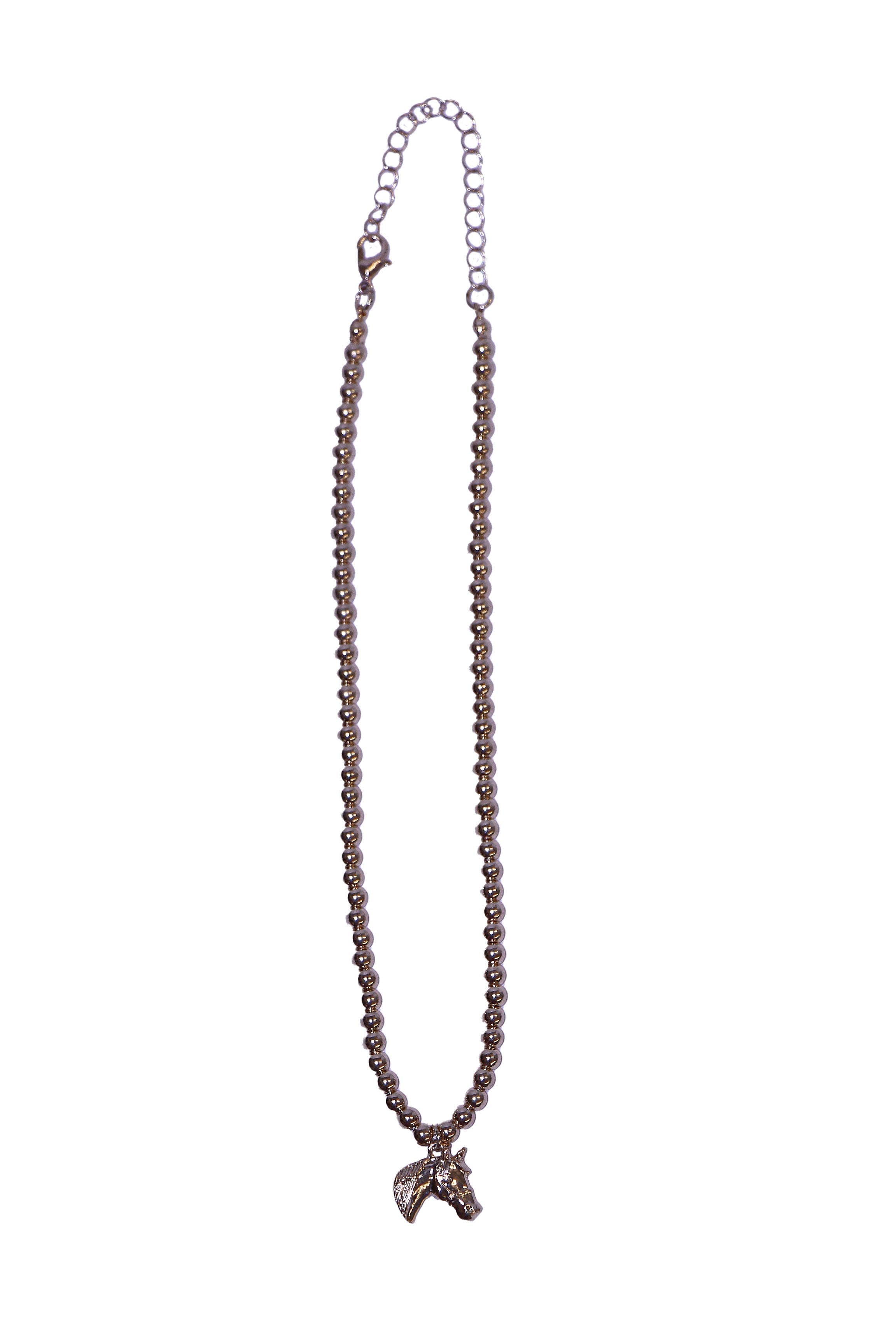 Golden Stallion Navajo Pearl Necklace