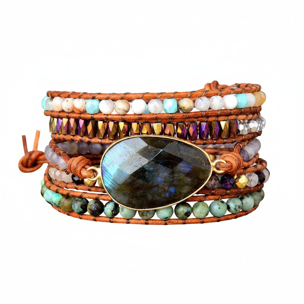 Dust &amp; Indigo Wrap Bracelet