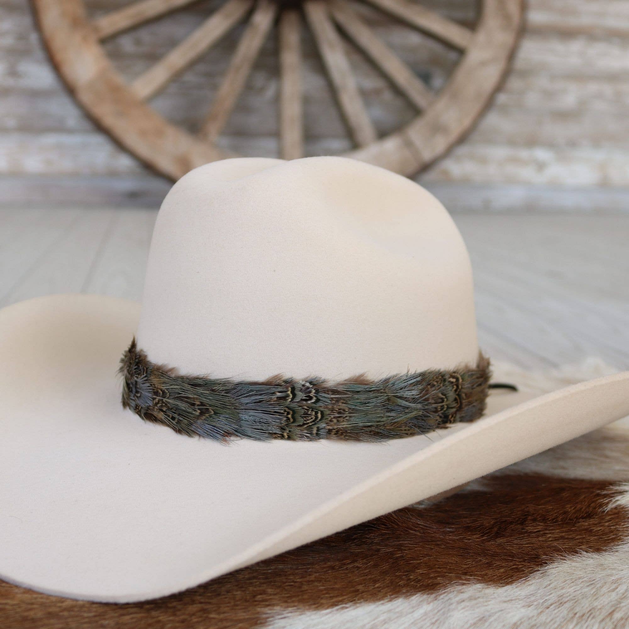 Dove Western Feather Hat Band