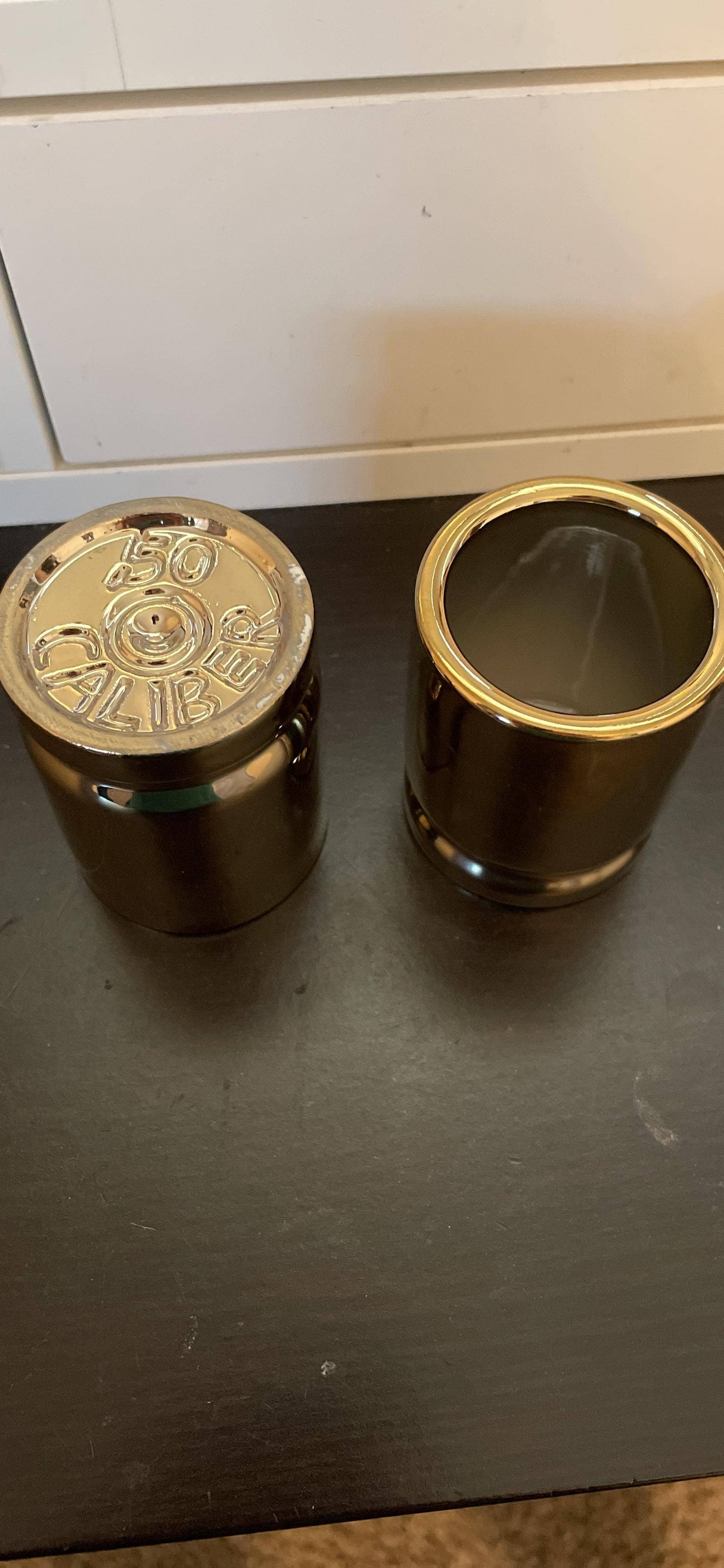 50 Caliber Shot Glass