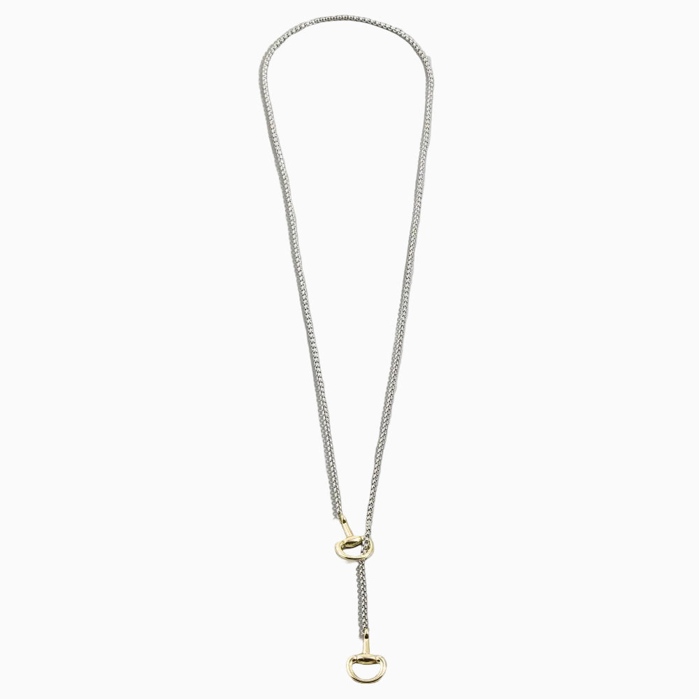 The Long Rein Necklace, Silver