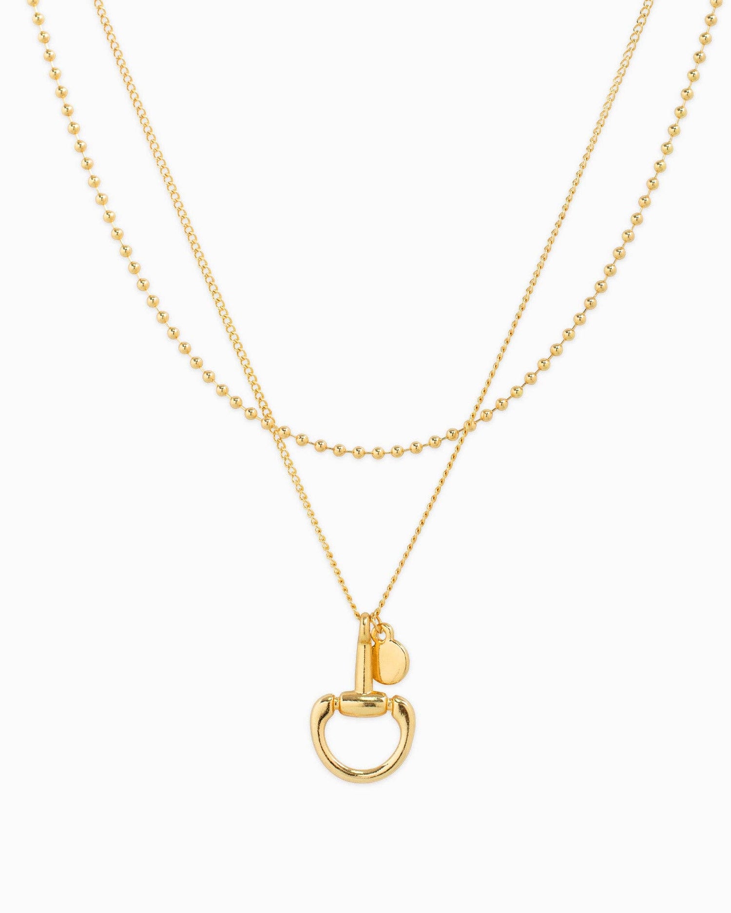 In the Reins Necklace, Gold