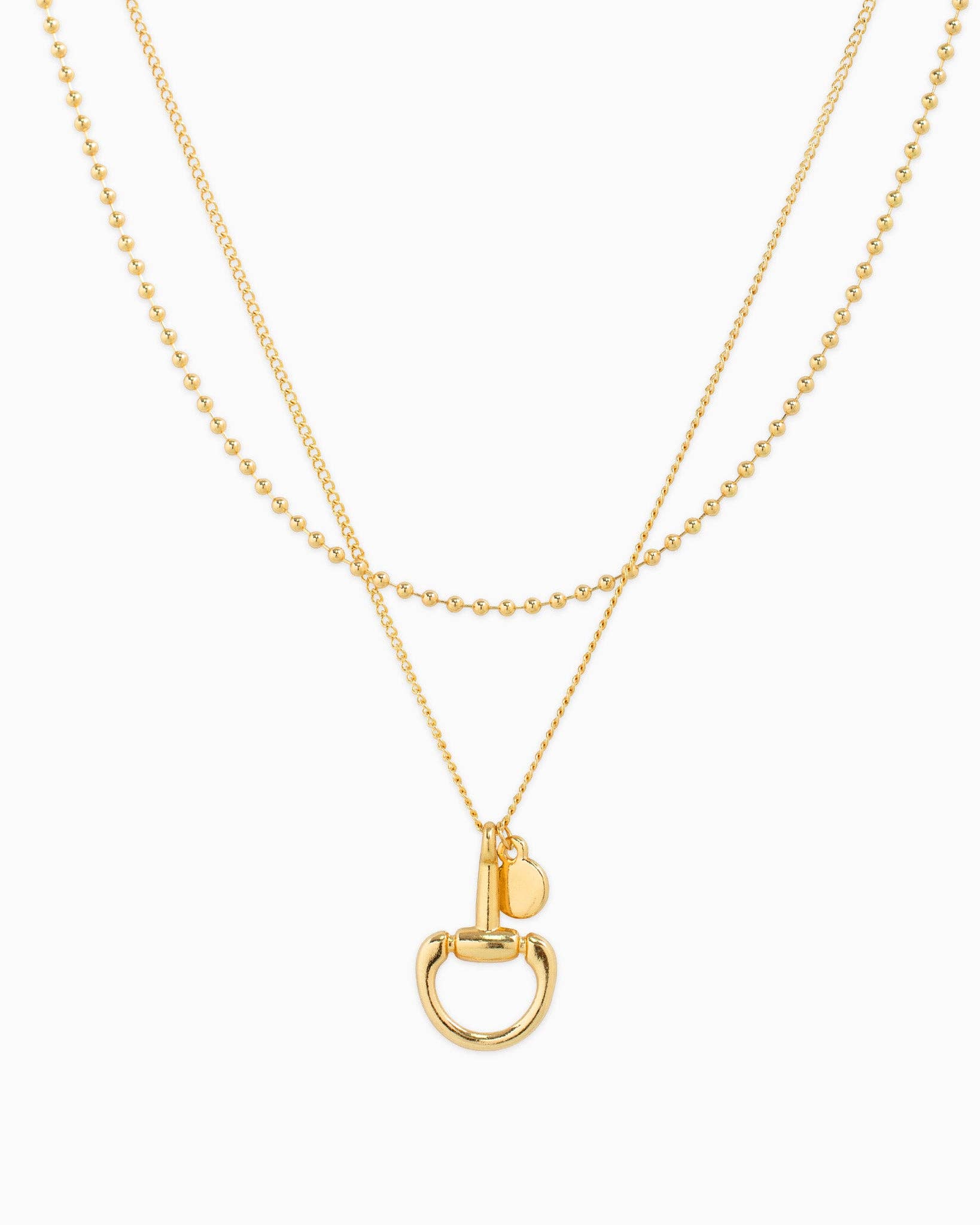 In the Reins Necklace, Gold
