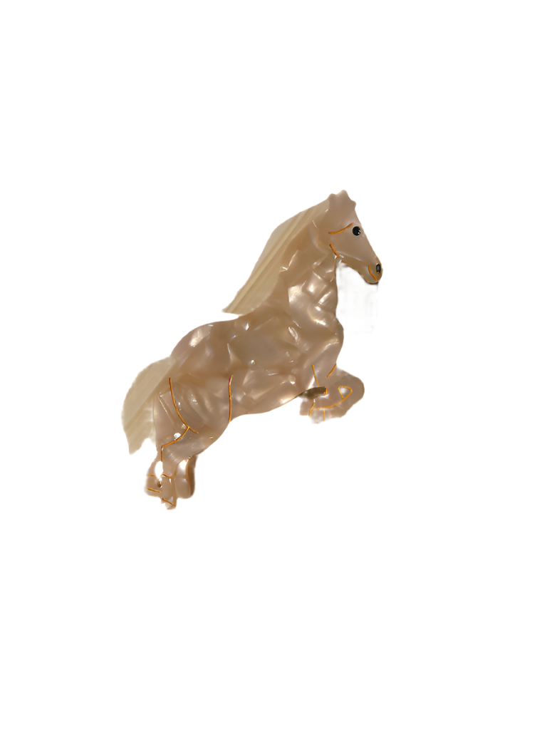 Mane Majesty Horse Hair Clip, Palomino