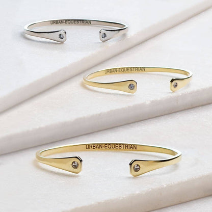 Charmed Horseshoe Nail Bracelet