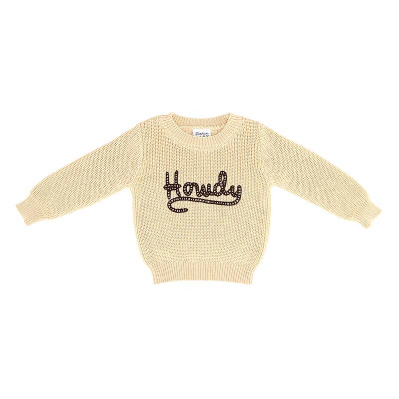 The Howdy Western Sweater