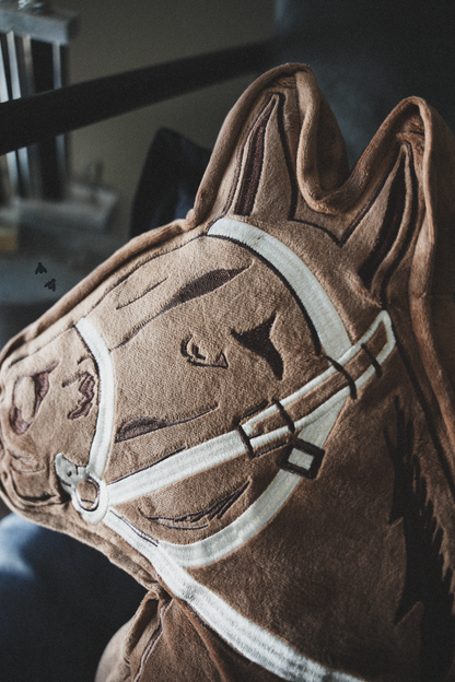Show Pony Pillow, Bay Brown