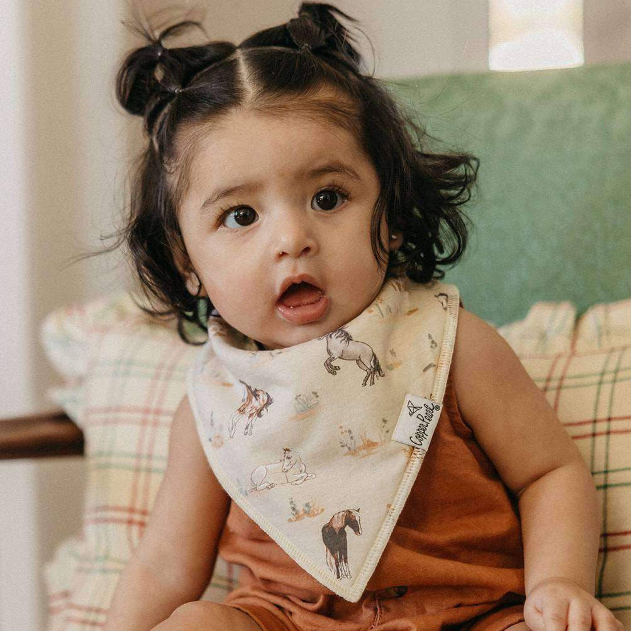 Cheyenne Baby Bandana Bibs