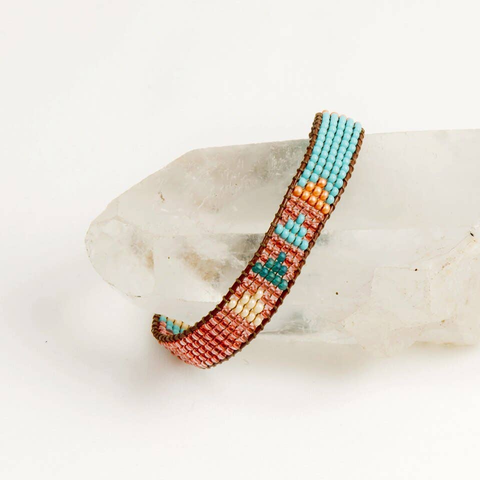 Painted Loom Bracelet