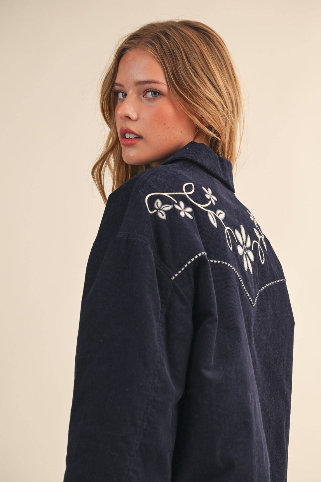 Ranchhand Corduroy Jacket, Navy
