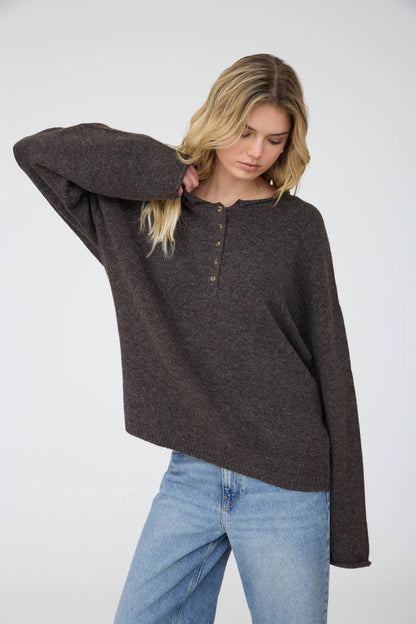 The Bitterroot Henley Sweater