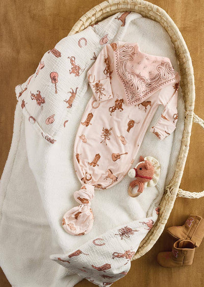 The Little Ranch Horse Knit Rattle