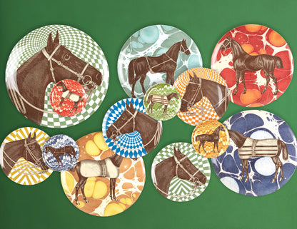 Equus Round Platter