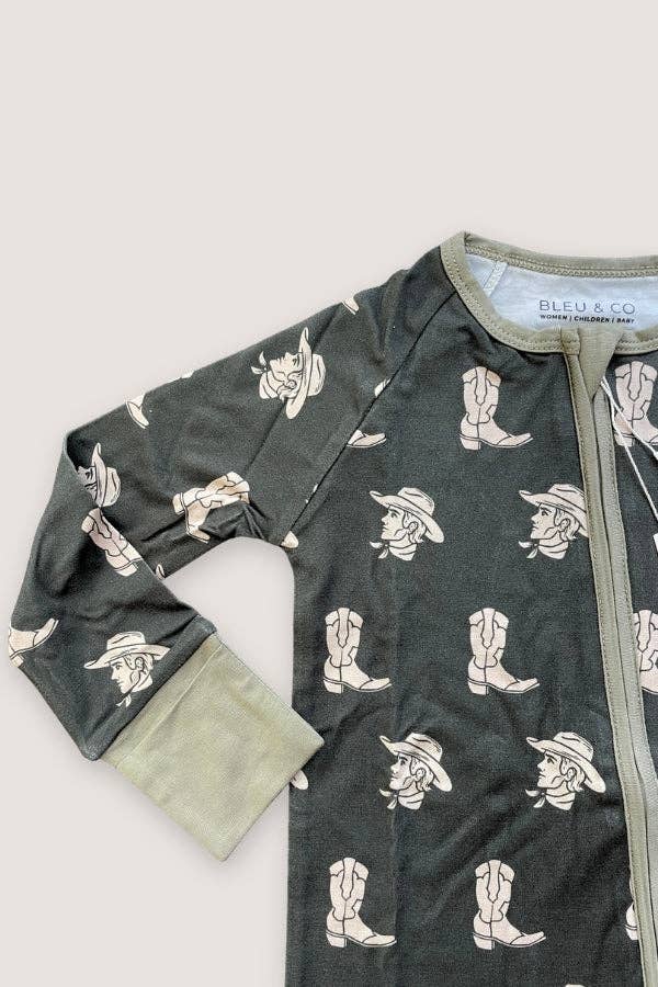 The Camo Cowboy Footie