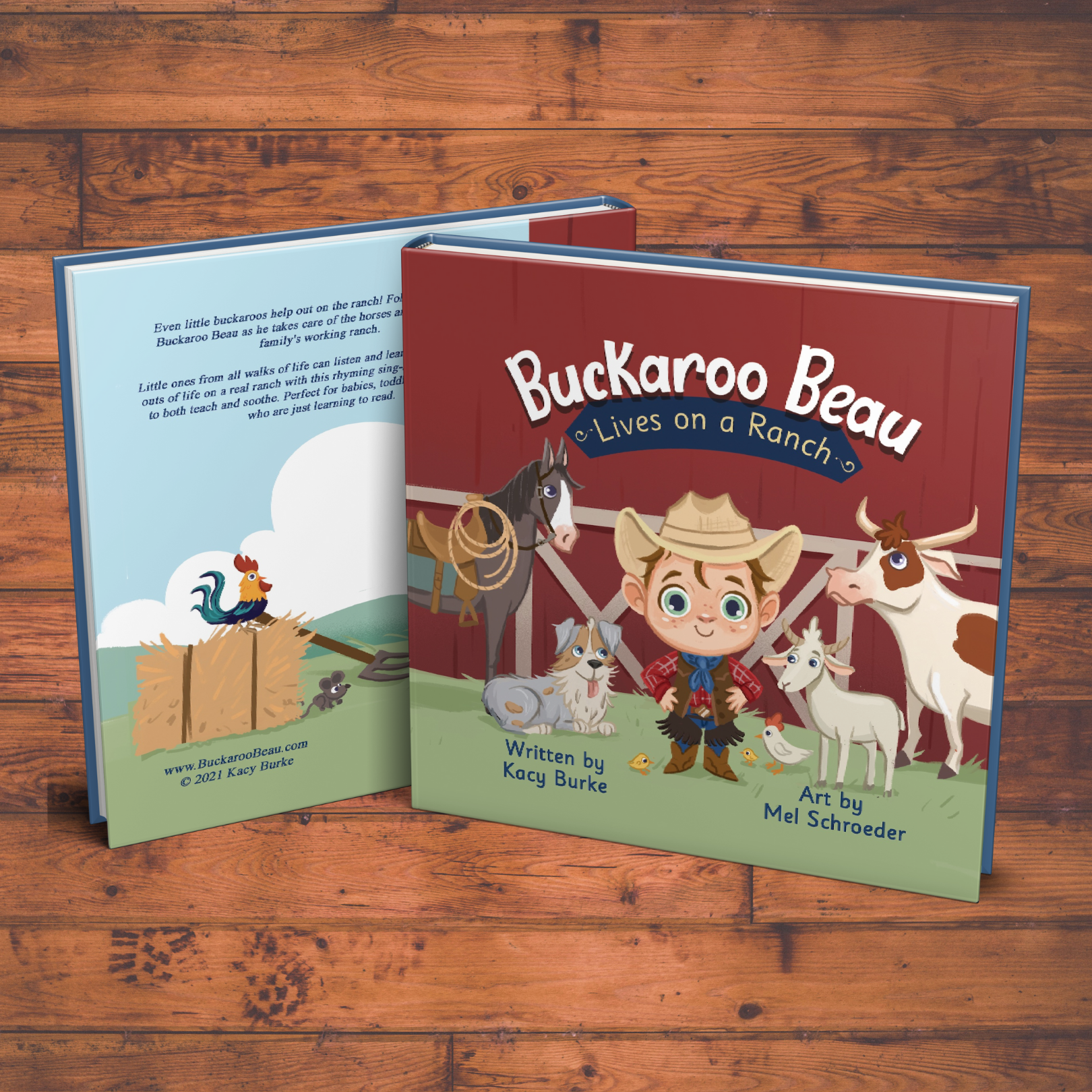 Buckaroo Beau Lives on a Ranch, Hardcover