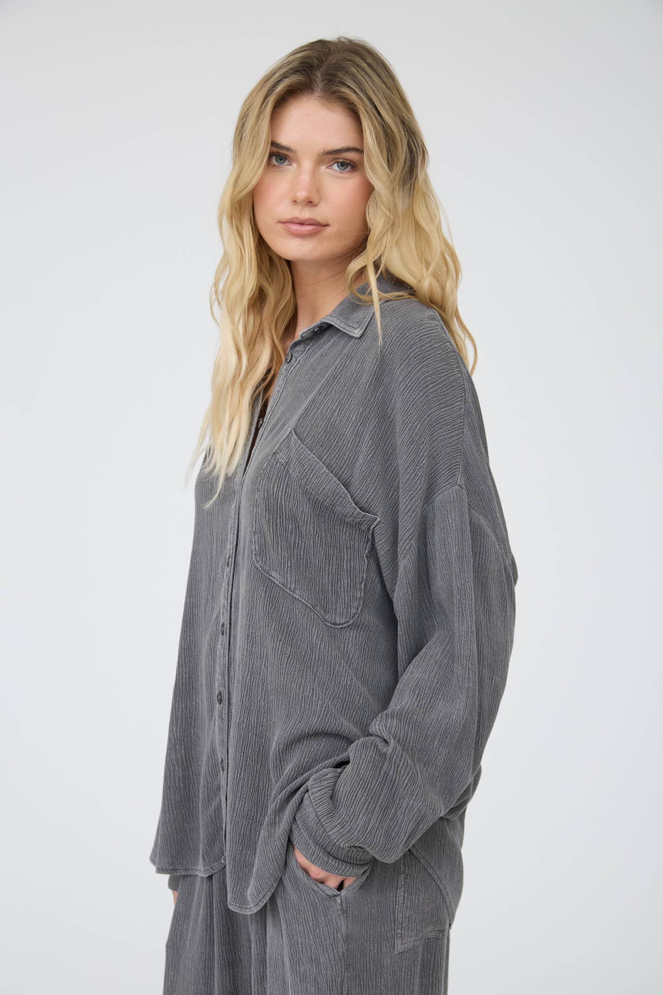 The Smoke Creek Plissé Shirt