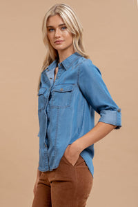 Dolly Denim Western Shirt