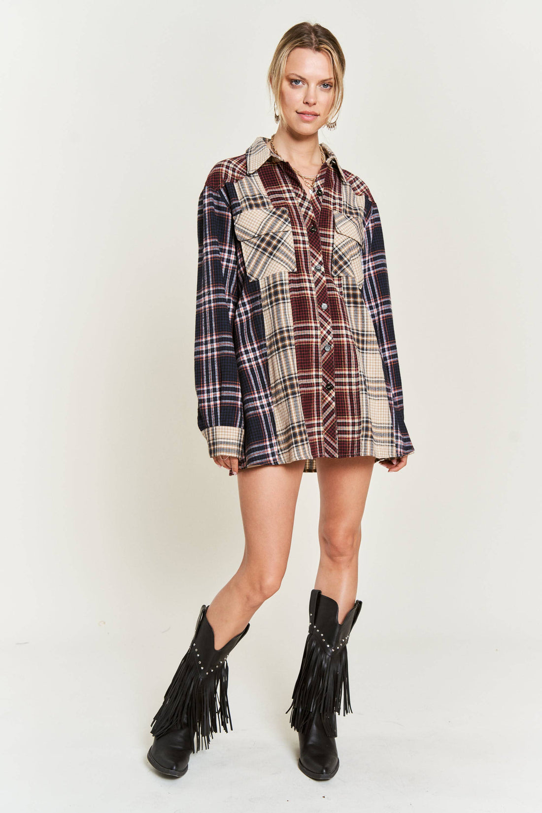 Georgiana Tunic Shirt Dress