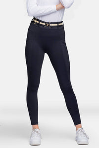 Kastel Denmark Black Riding Legging With Silicone Seat