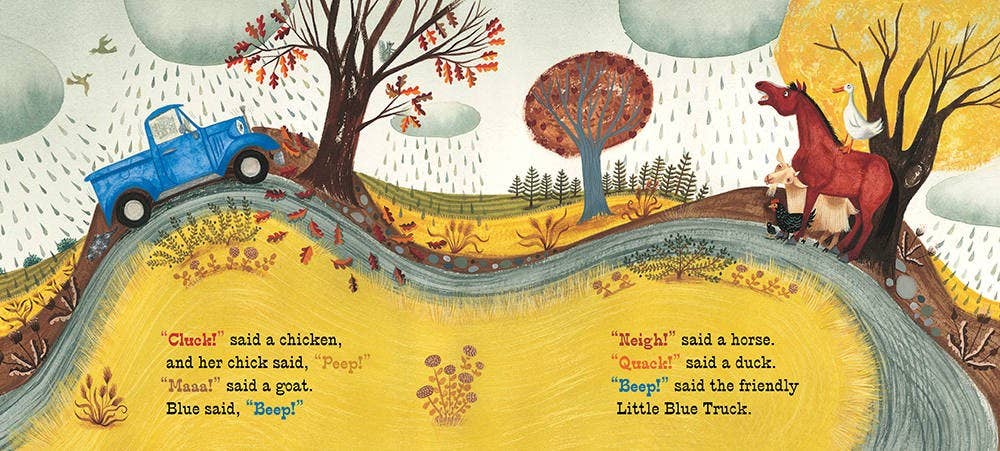 Little Blue Truck Board Book