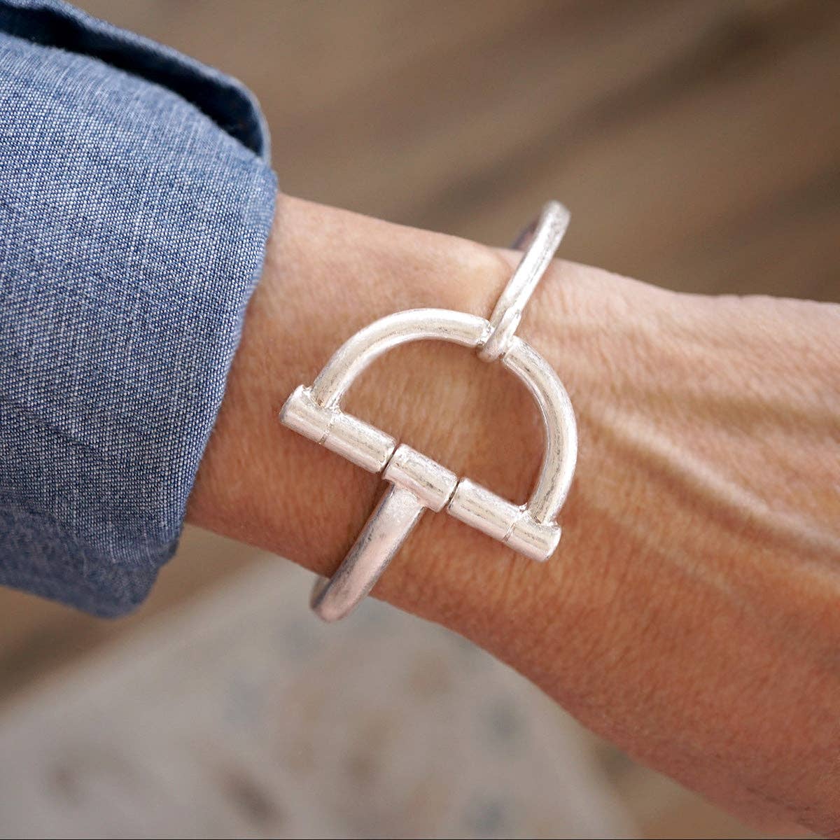 Rein It In Bracelet, Silver