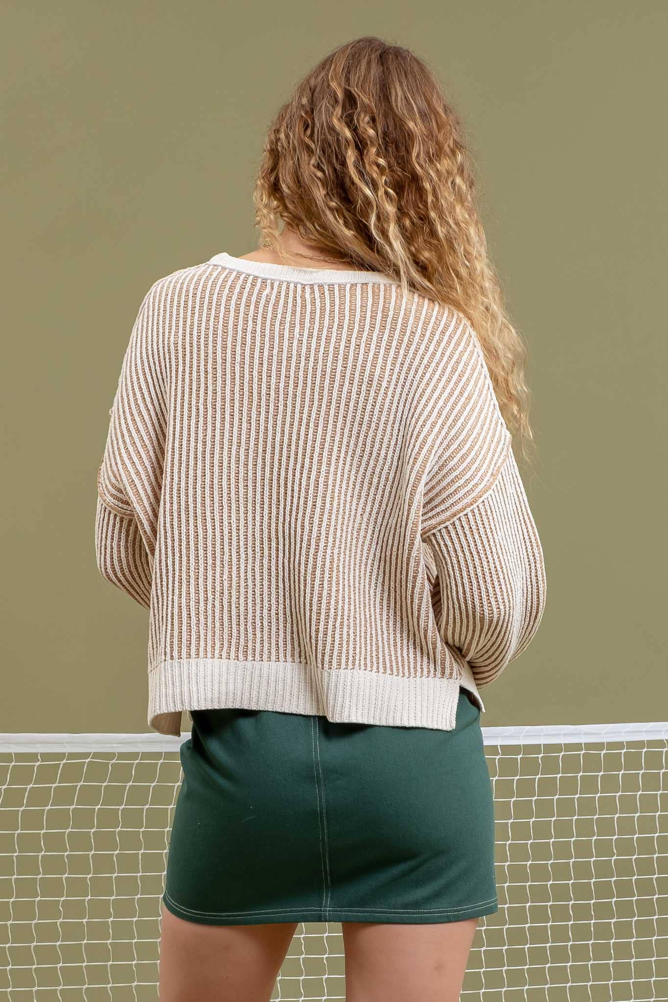 Sagebrush Stripe Knit